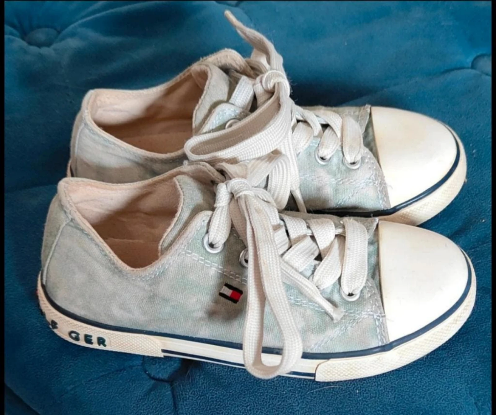 Children's sneakers mixed green Tommy Hilfiger size 28 – photo 3